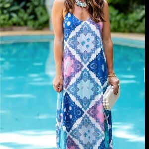 Blue and Pink Maui Maxi Walker and Wade